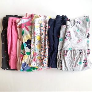 Lot of 8 Girls 5T Dresses Old Navy, Gymboree, etc.
